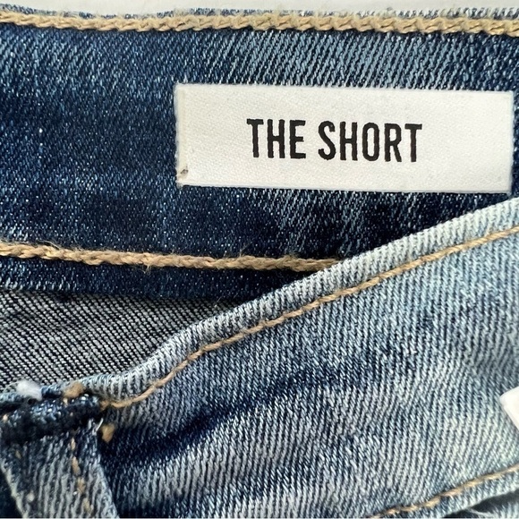 NWT KENSIE Women’s Blue Jean Shorts Sz 4 Distressed Medium Wash Stretch Pockets - Picture 4 of 13